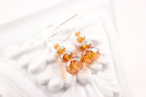 Swarovski Rondelle Earrings: available in 12 colors - Image 5
