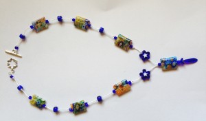 Millefiori Glass Necklace 