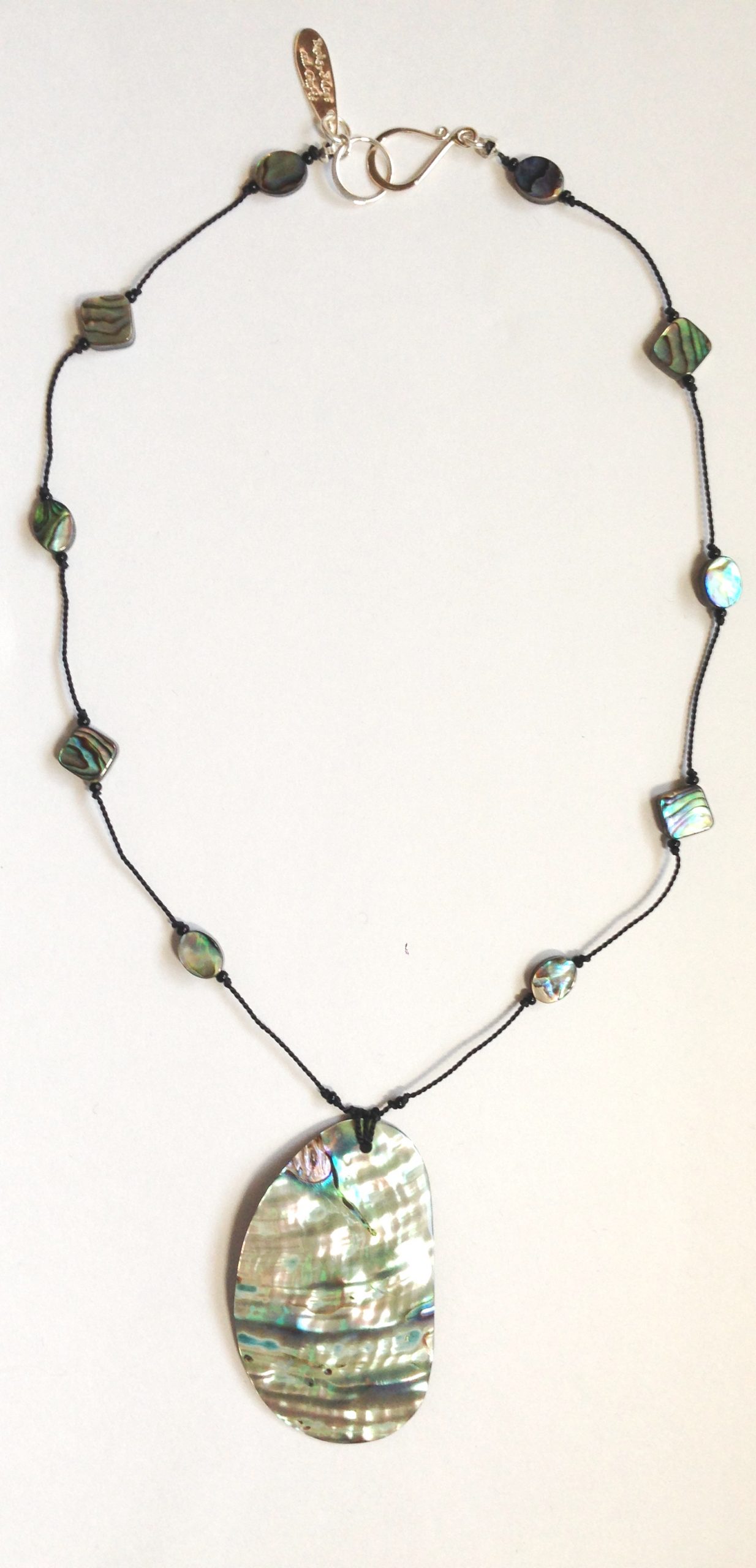 Paua Abalone Shell Necklace $40
