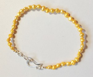 Something Sunny Seed Pearl Bracelet $20